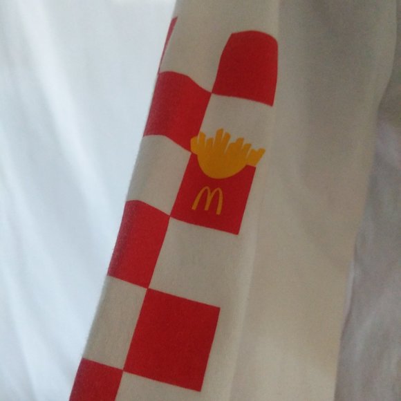 McDonald's Long Sleeve Fries Shirt Size Small - Picture 3 of 5